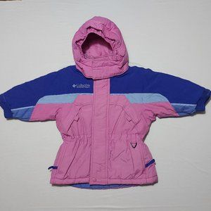 Columbia colorblock ski jacket